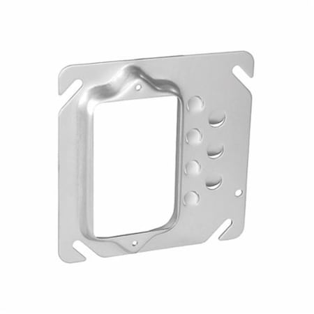 Mulberry Electrical Box Cover, Square, Galvanized Steel, Raised Cover 11251